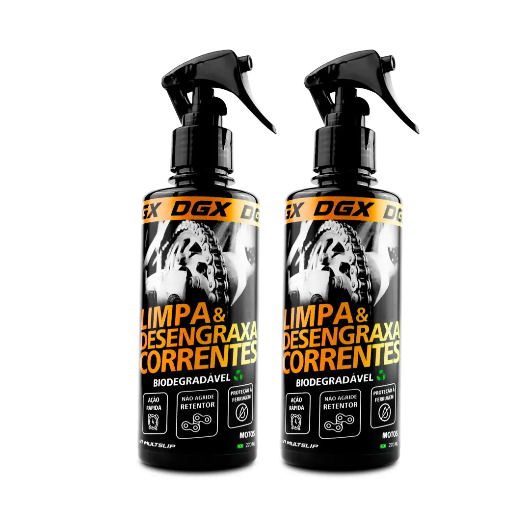 Kit 2 DGX Desengraxante para Correntes Biodegradável