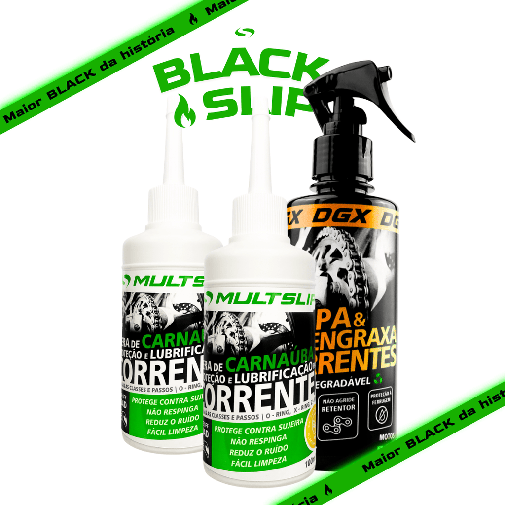 Kit Limpa & Lubrifica | +1 Cera de Carnaúba lubrificante Grátis!