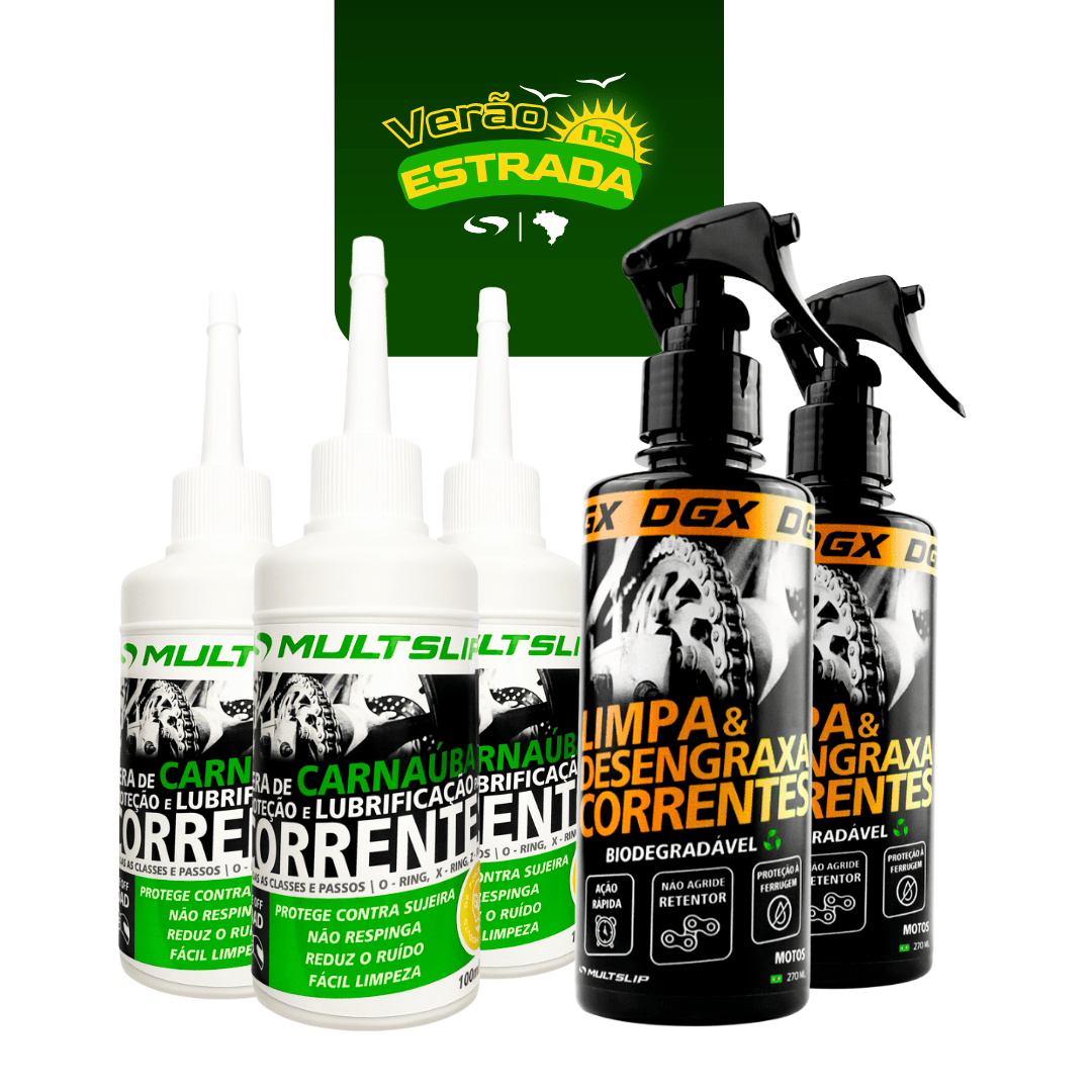Leve 5 Pague 3 | Kit 3 Ceras de carnaúba + 2 Desengraxantes DGX grátis